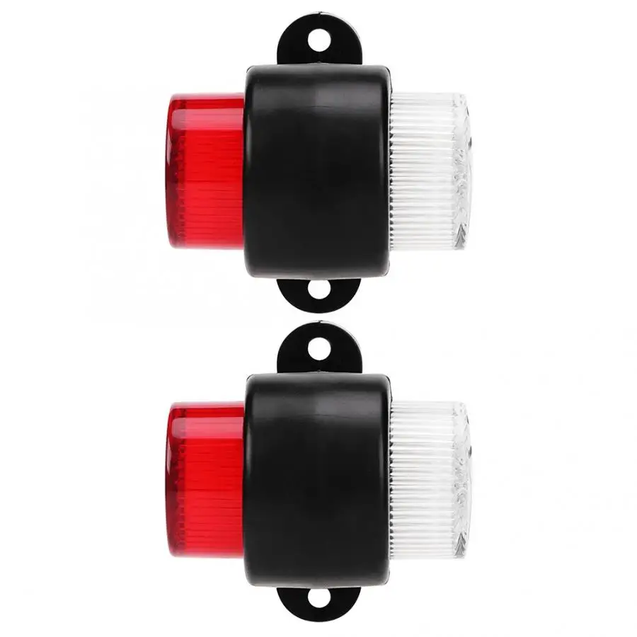 2 шт. 8 Светодиодный Боковой светильник для грузовика индикаторная