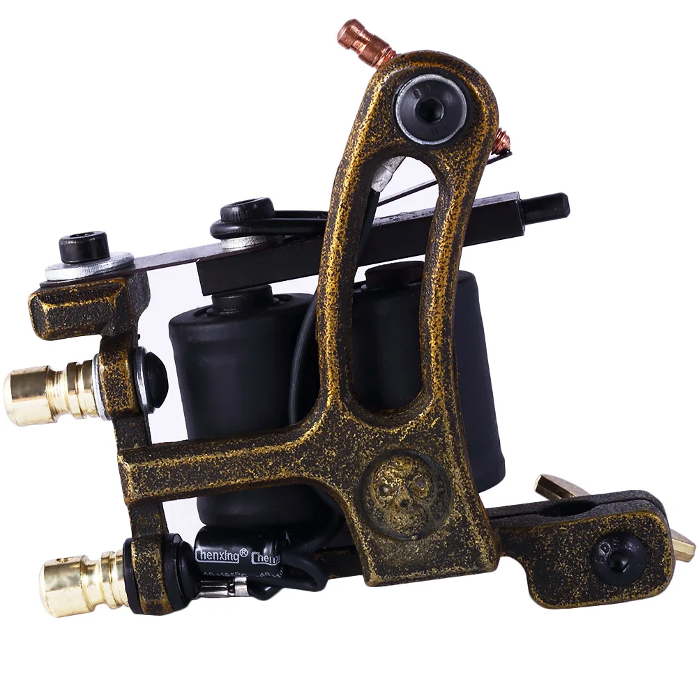 Набор для перманентного тату-машинки 1 катушка пистолеты 4 цвета пигментные