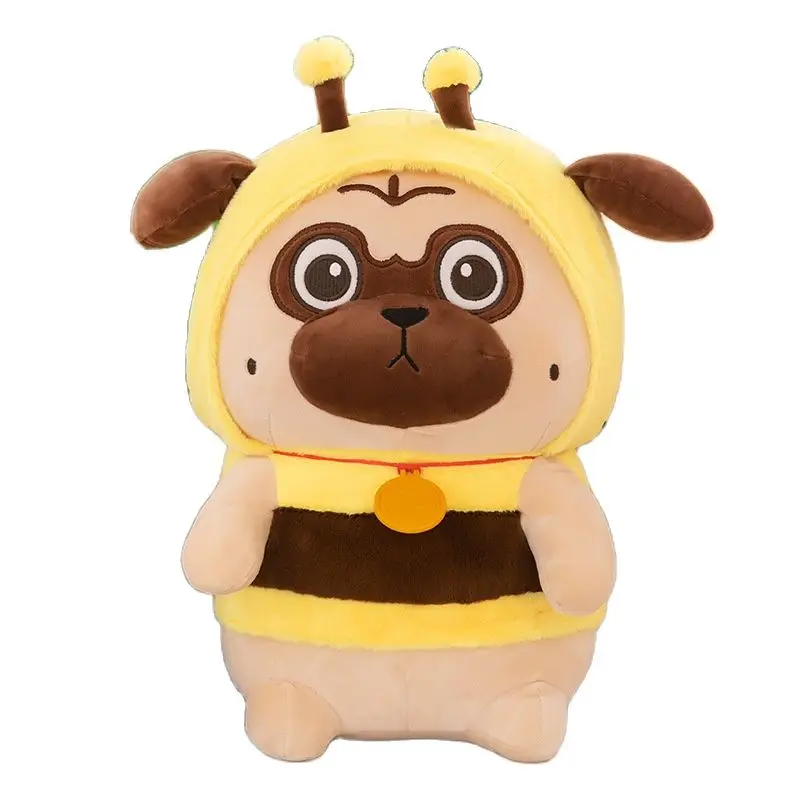 

Emperor Arrogant Pug Dog Cat Plush Toy 40Cm 0.76Kg