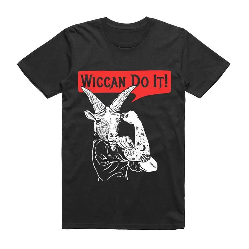 Wiccan Do It t-occute Devil Parody We Can Shirt | Мужские Женские Унисекс рубашка мягкая модная