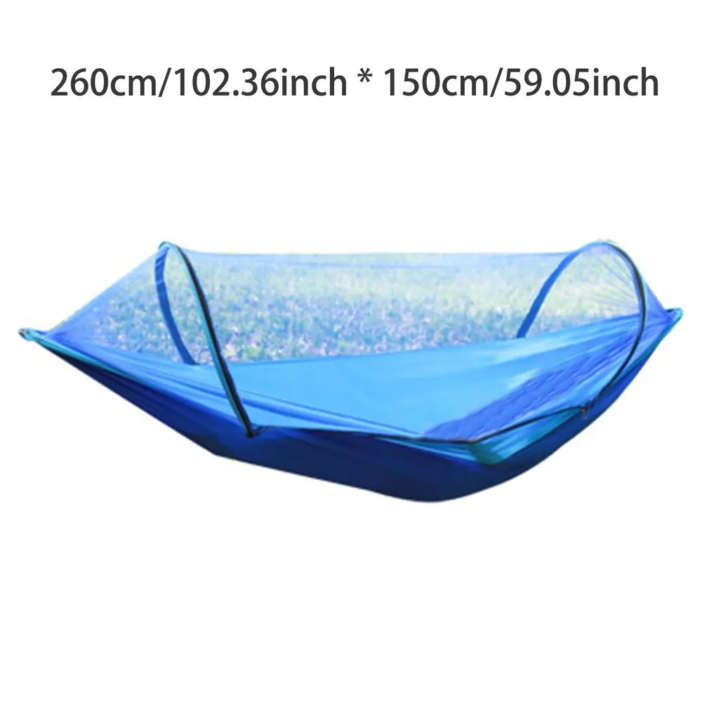 

Portable Hammock Bed For Double Person Tent Sleeping Hanging Hammock Bed With Blocking Mosquito Hammock Bed