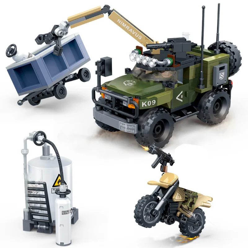 WW2 военный грузовик бронированный автомобиль Panzer армия мировая война 2 фигуры