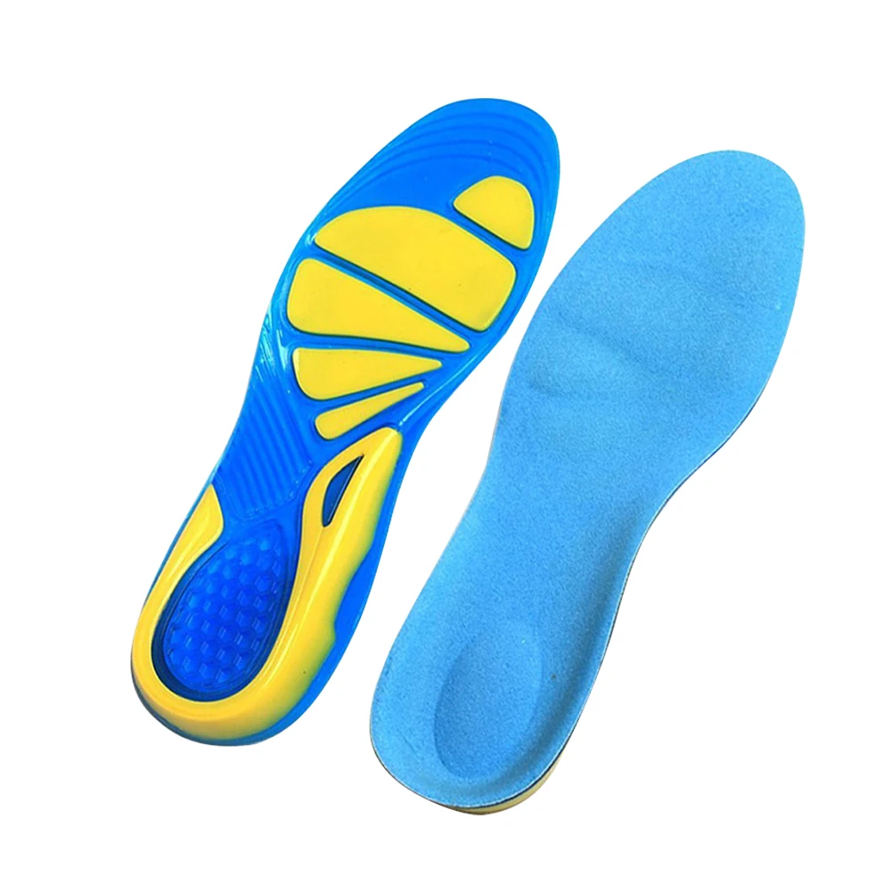 

TPE Silicone Insoles Foot Care for Plantar Fasciitis Orthopedic Massaging Shoe Inserts Shock Absorption Shoe Pad Unisex Hiking