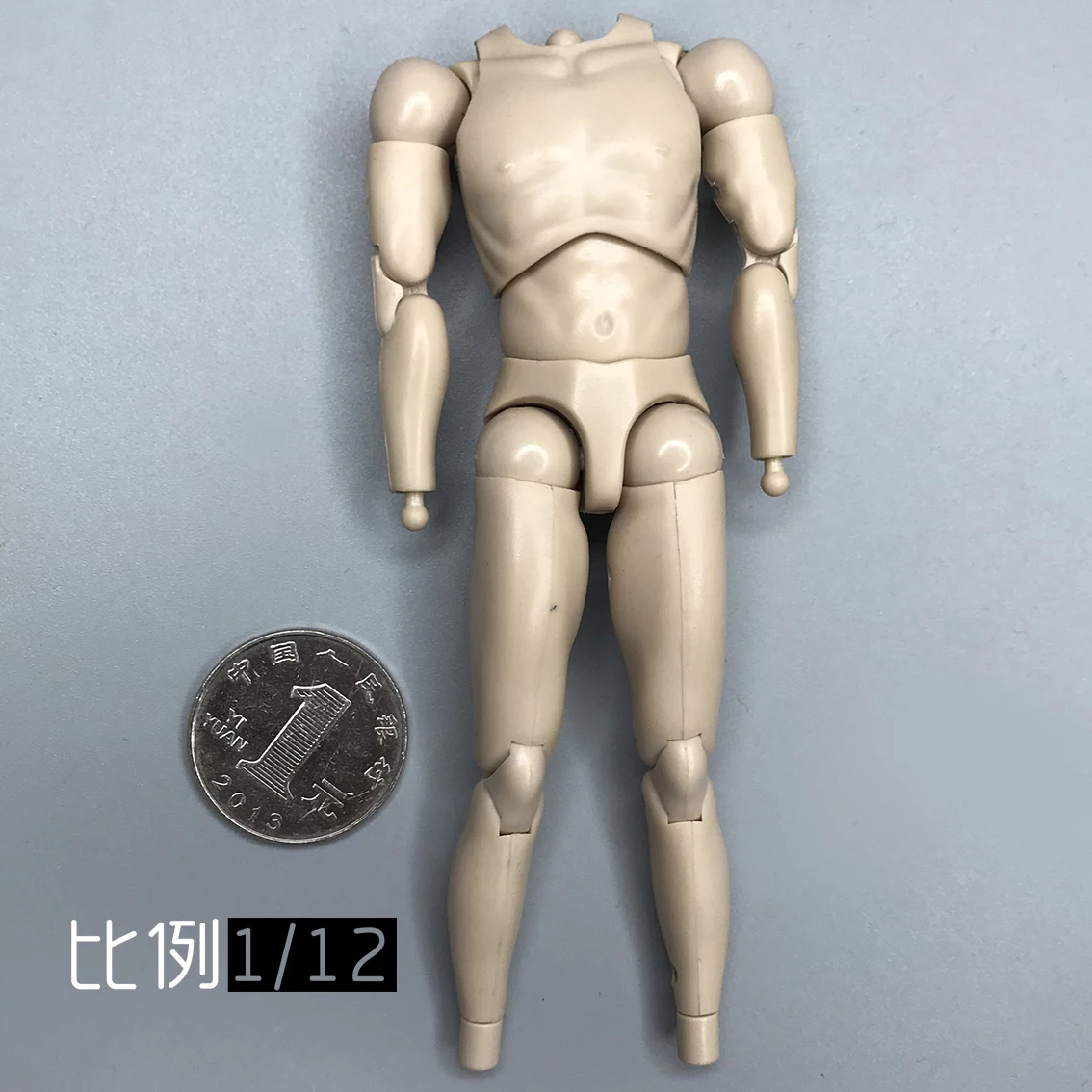 

3ATOYS 1/12 Soldier Body for 6" Male Doll Head Collectible