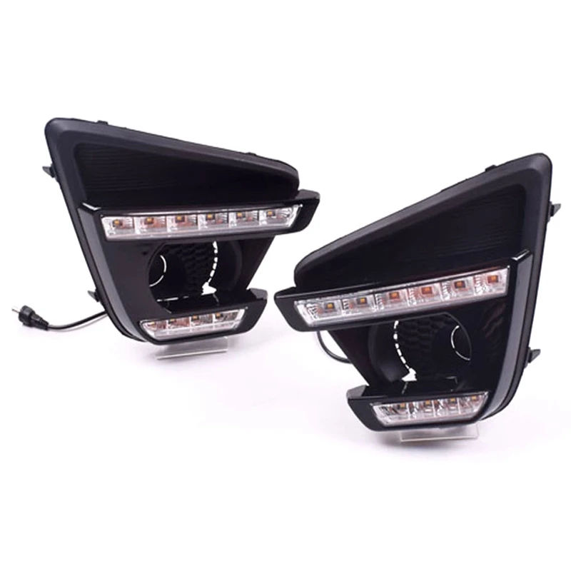 Автомобильный DRL дневный ходовой светильник противотуманная фара релейный