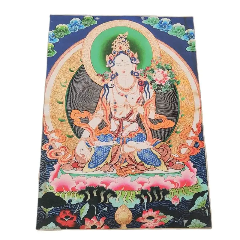 Китайская старая тибетская бумага танка как висящая картина фэншуй Тибетский