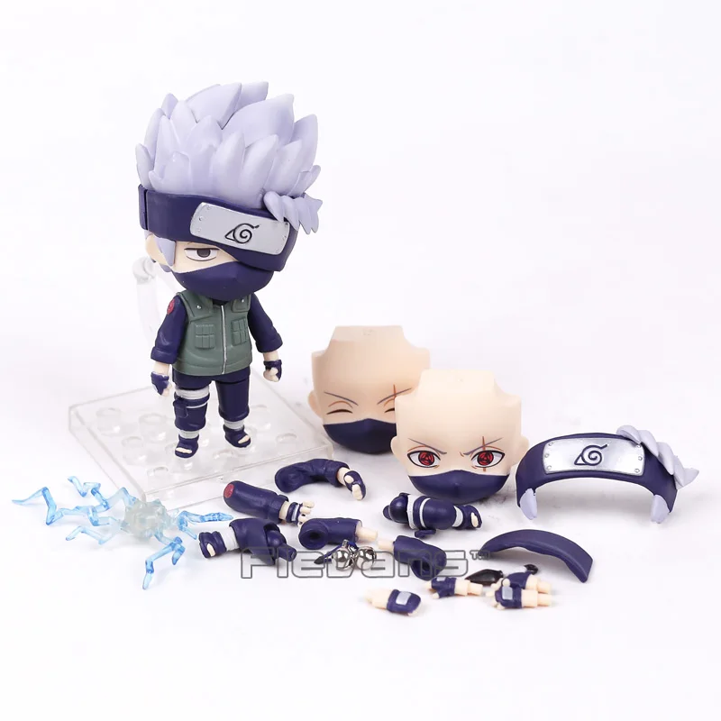 Nendoroid Naruto Shippuden Uchiha Sasuke 707 Uzumaki Наруто 682 хюуга Хината 879 Хатаке Какаши 724 ПВХ фигурка игрушка - Цвет: 724 no box