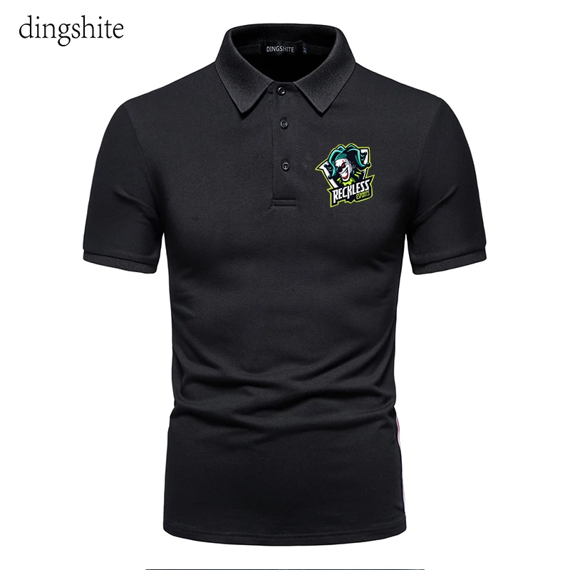 

Dingshite Cotton Men Fashion Buisness Casual Short Sleeve Polo Shirt , Summer Men Printed Slim Fit Sport T Shirt .