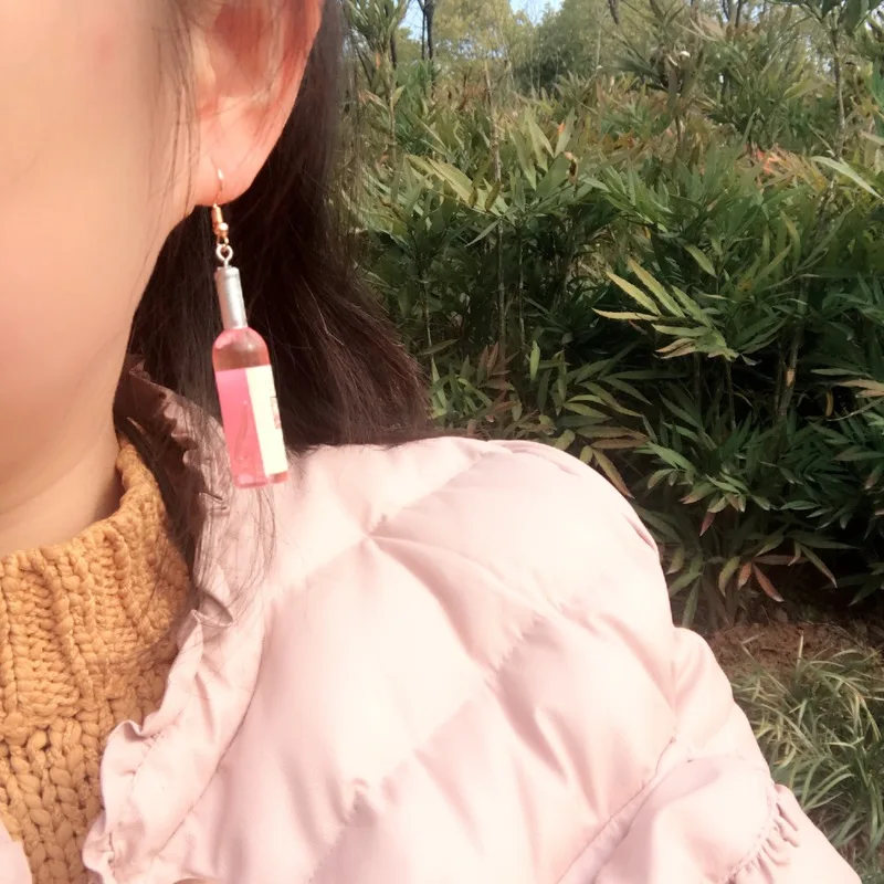 Серьги в Корейском стиле Харадзюку забавные серьги гвоздики хип хоп