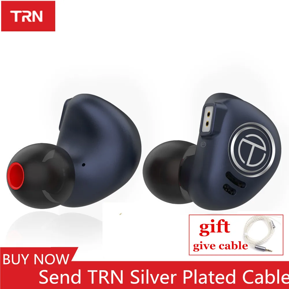 TRN V90 4BA+ 1DD металлическая гарнитура гибридные блоки HIFI бас наушники в ухо монитор наушники шумоподавления наушники V80 ZS10 PRO X6