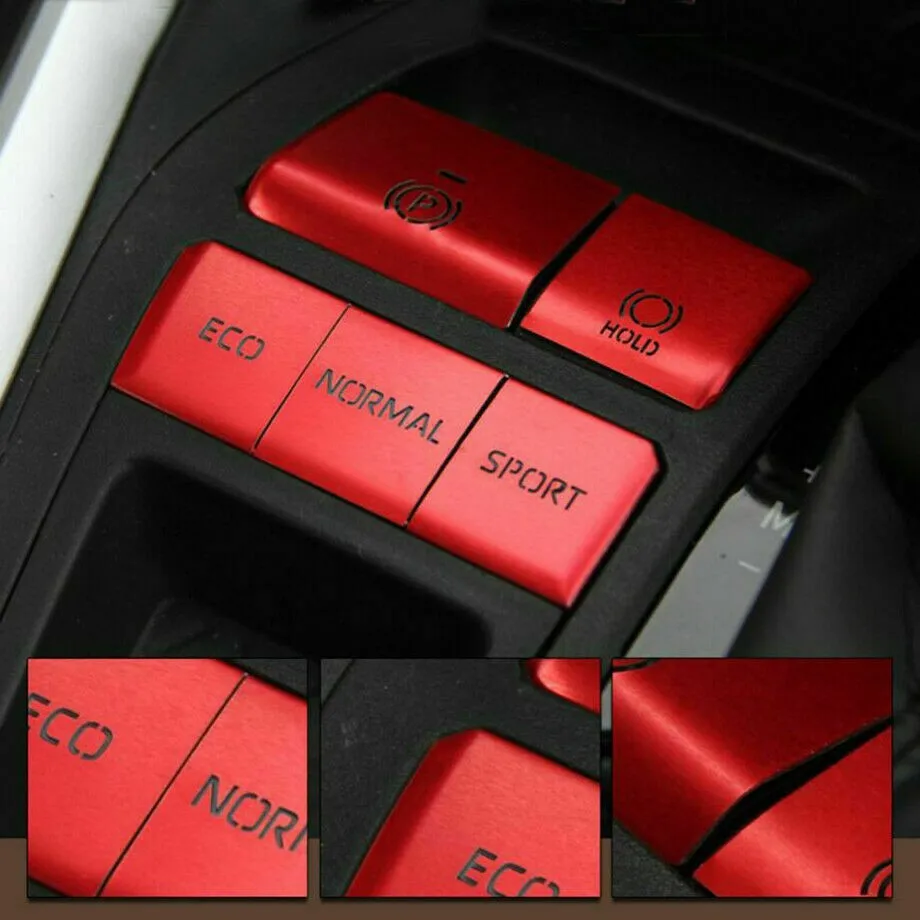 

Decoration Button Frame Trims For Toyota RAV4 2019 2020 Function Button 5Pcs Set