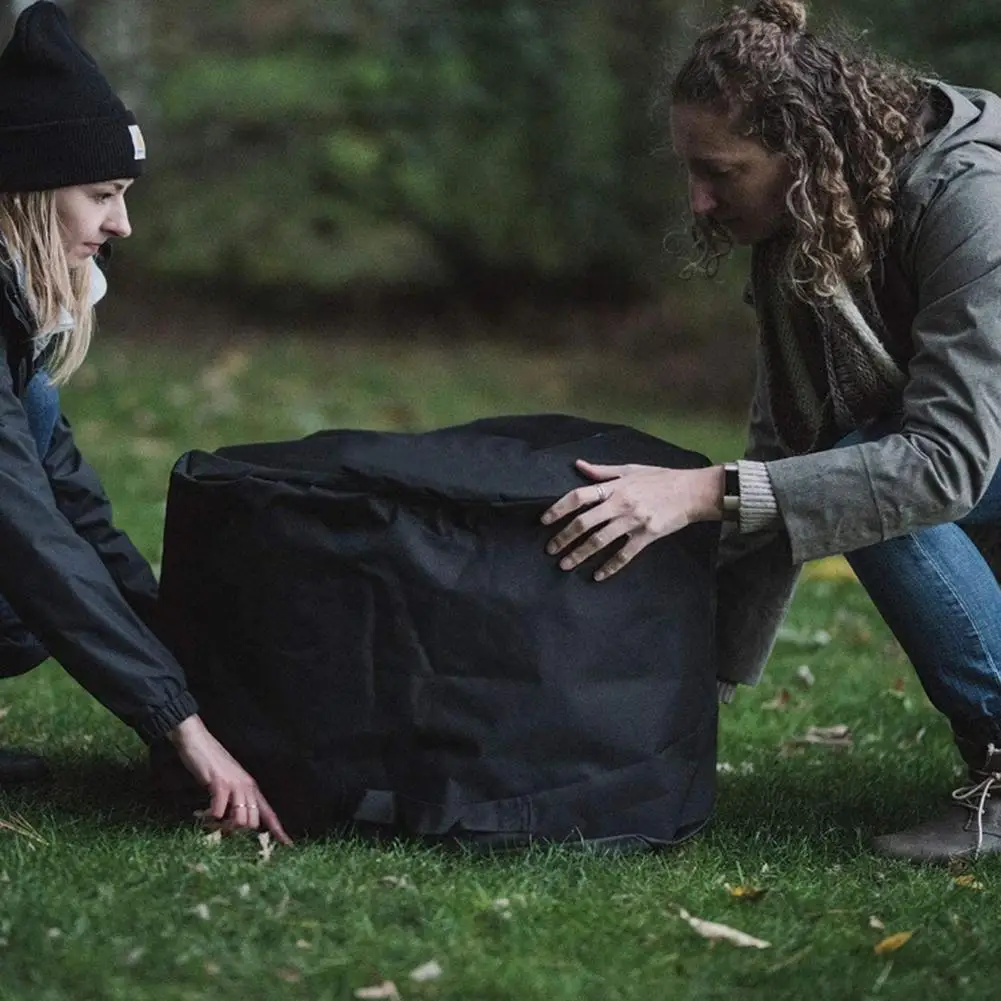 Крышка для гриля крышка костра круглая барбекю водонепроницаемый обогреватель