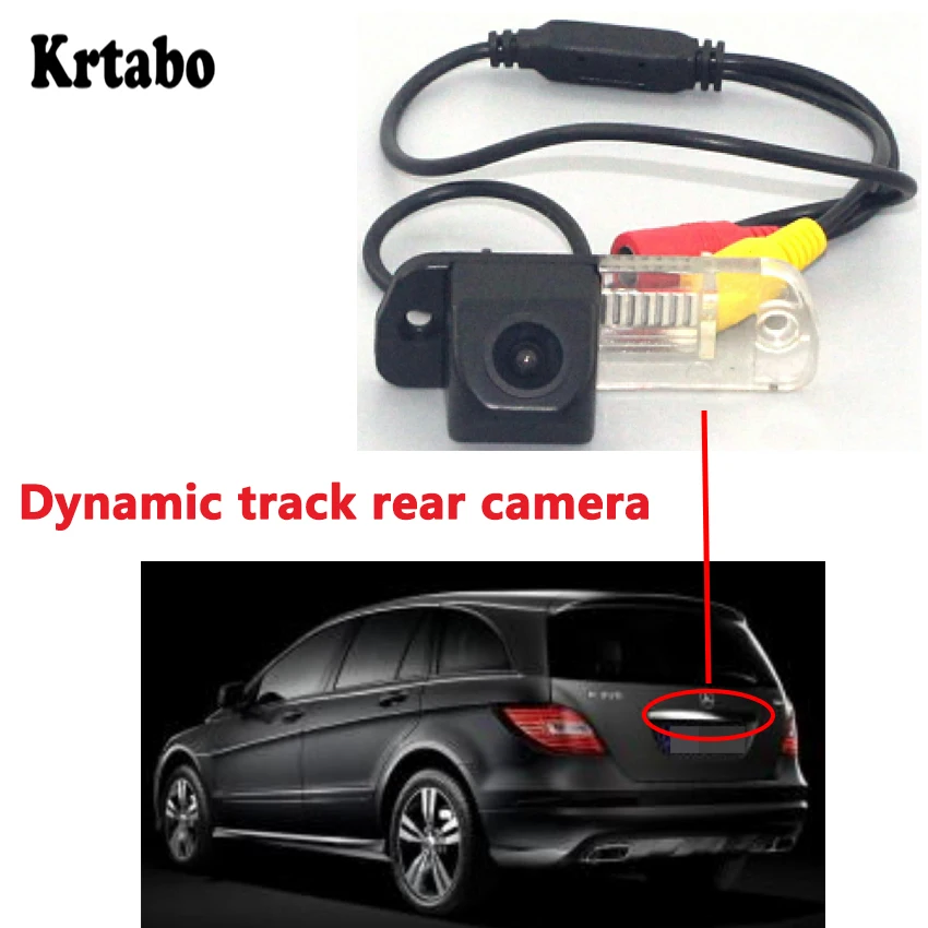 Krtabo Водонепроницаемая Автомобильная камера заднего вида для Mercedes Benz R W251 2006 ~ 2013 Hd