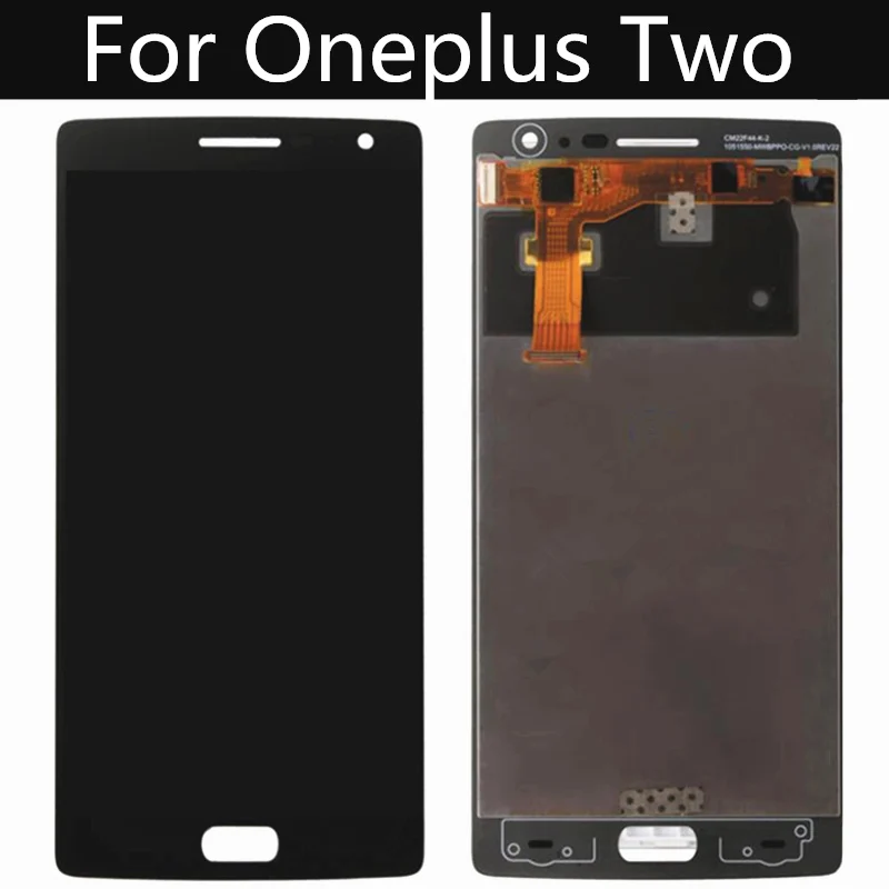 5 &quotЖК дисплей для Oneplus Two 2 A2001 ЖК Дисплей кодирующий преобразователь сенсорного