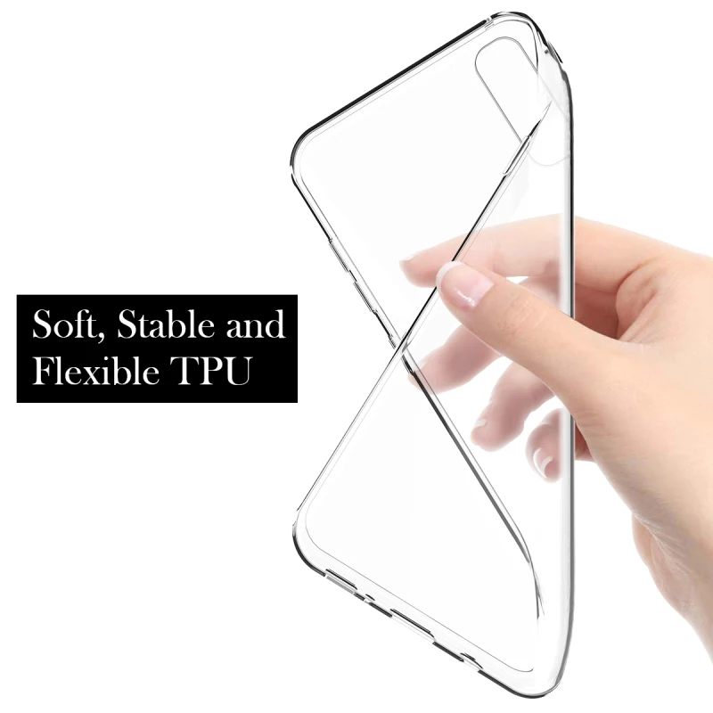Luxury Cover For Samsung Galaxy A50 A40 A70 A20e case S10 plus Note10 Transparent ShockProof Silicone Soft TPU Case | Мобильные