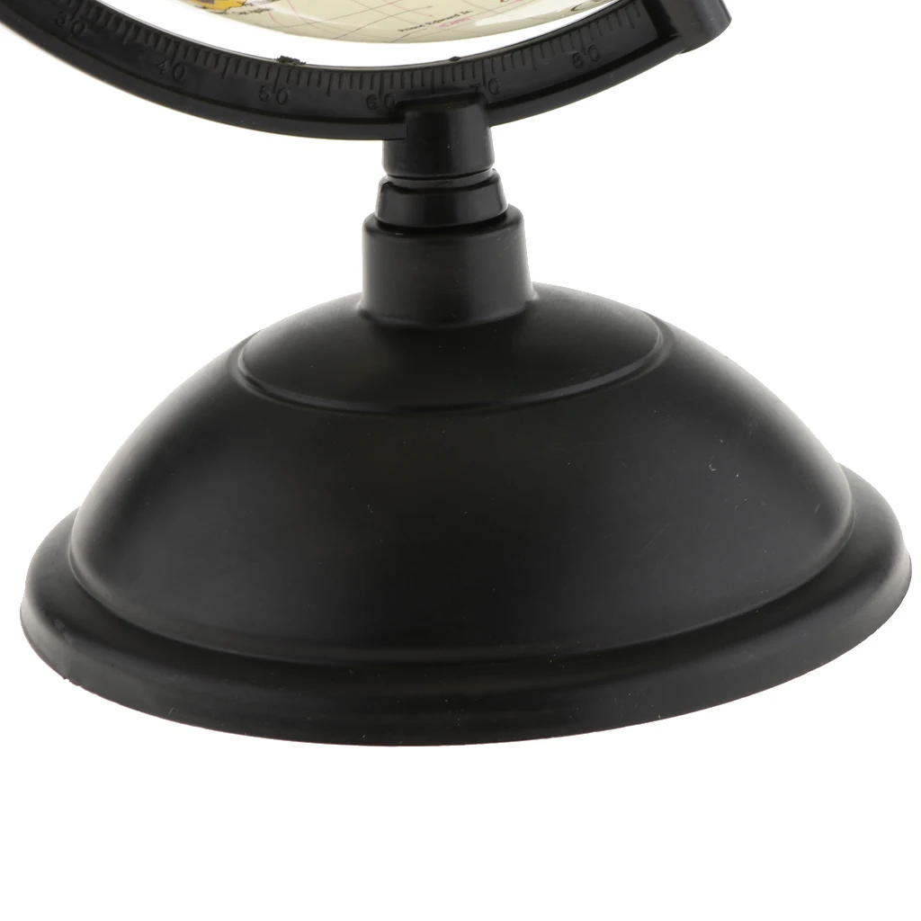 Копилка с изображением земного шара настольный декор под старину поворотом на