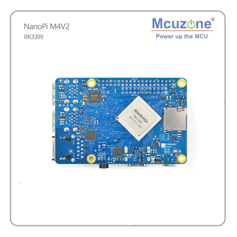 Бесплатная доставка! NanoPi M4 V2 4 Гб DDR4 Rockchip FriendlyELEC RK3399 SoC 2 4G &amp 5G двухдиапазонный WiFi +