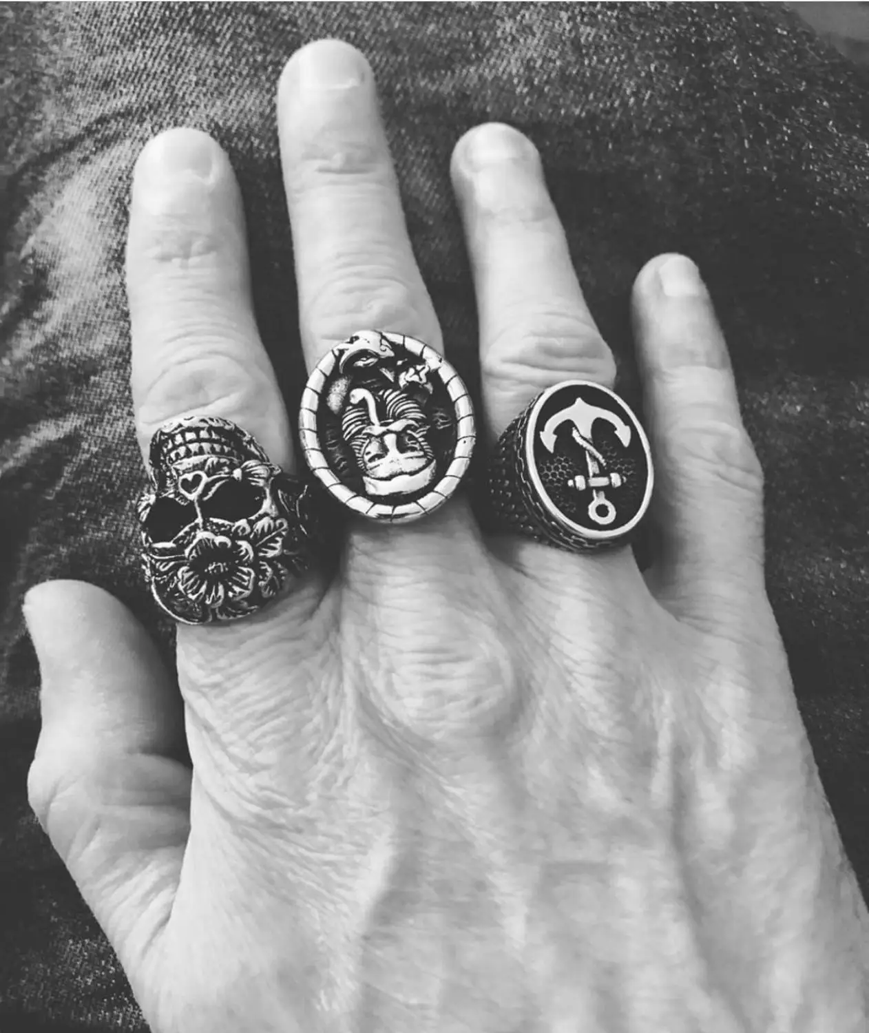 Oein Прямая поставка классные железные цепи якорное кольцо из нержавеющей стали 316L