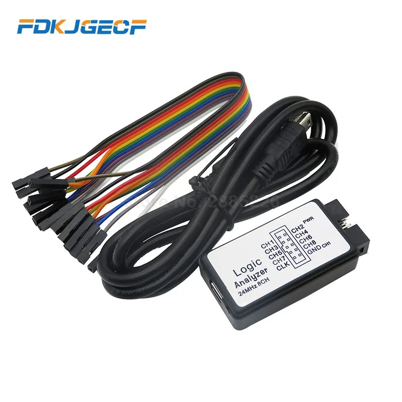 USB Logic SCM 24 МГц 8 каналов м/секунды логический анализатор отладчик для логического
