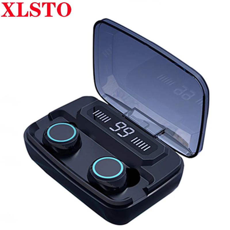 Новый M11 наушники-вкладыши TWS Bluetooth 5 0 наушники светодиодный цифровой Дисплей