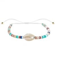 kelitch 2021 beaded shell bracelets jewelry charm bracelet for girls women gothic wholesale rosary beach fashion cheville femme