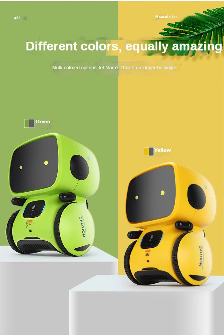 Intelligent Robot Toys English & Chinese Version Voice Touch control Interactive Educational RC for Boys Girls | Канцтовары для