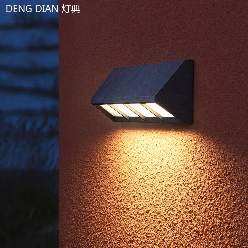 Современный светодиодный светильник напольный настенный для сада прохода