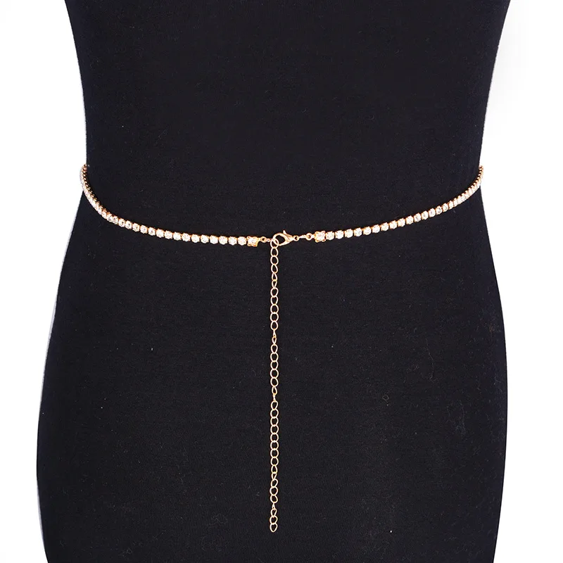 

Personalized Body Chain Sexy Claw Chain Rhinestone Bikini Waist Chain Accessories