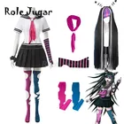 Костюм для косплея миоды из аниме Супер данганронпа 2, школьная форма Jk для девочек, костюм матроска, юбка, парик, Хэллоуин