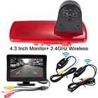 7-дюймовый монитор + беспроводной стоп светильник, задняя камера заднего вида для Fita talento Nissan NV300 Primastar Renault Trafic lll 3 2014