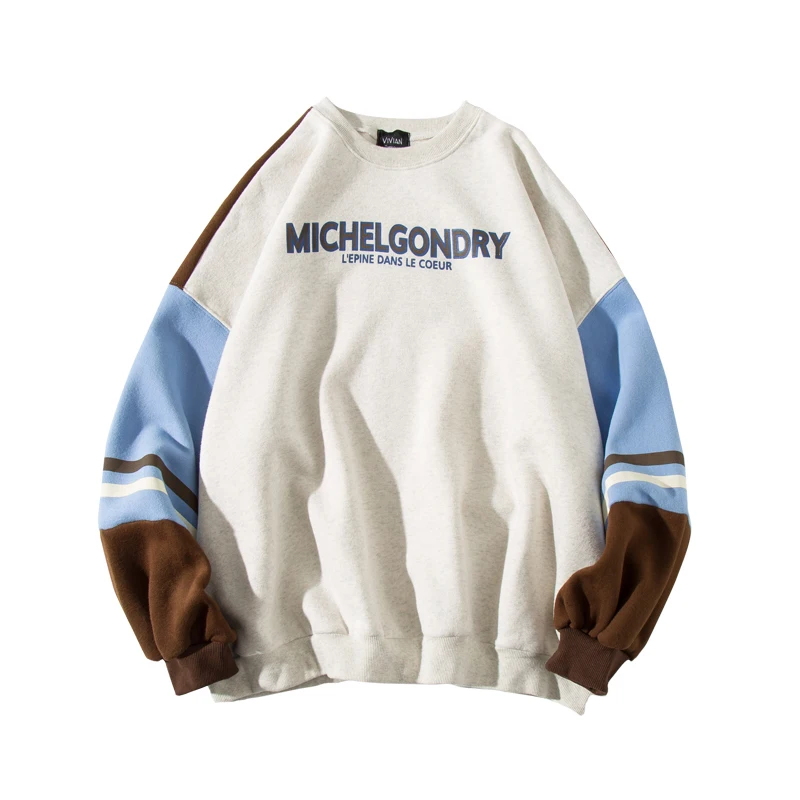

2021 Spring Autumn Woman's Hoodies Oversize Female Loose Cotton Solid Letter Harajuku Women Sweatshirts Couples Fashion Pullover