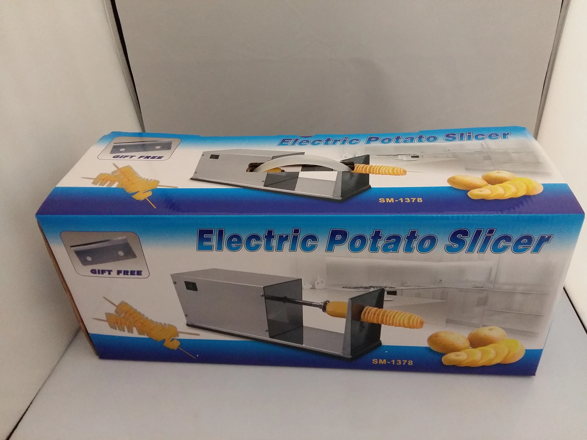 Electric Tornado potato machine spiral cutting cutter /potato chips | Инструменты