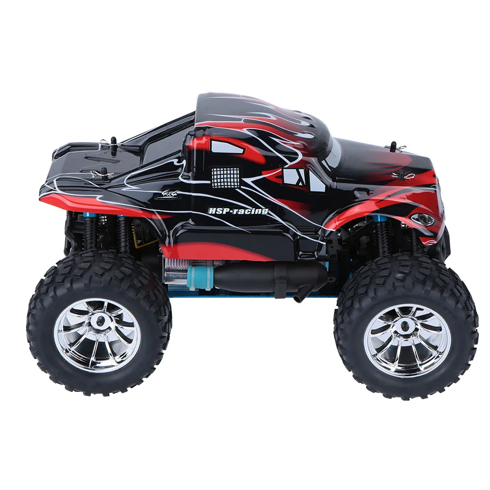 Бесплатная доставка RC Monster HSP 94188 Nitro 4WD 2 4 ГГц 1/10 RTR CAR Big Foot | Игрушки и хобби