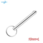 10 мм быстроразъемный шариковый штифт для лодки, Верхний шарнир для палубы из нержавеющей стали 316, морская фурнитура, аксессуары для лодок, судостроения