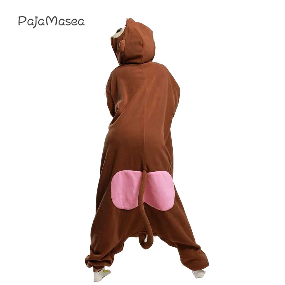 Комбинезон-кигуруми унисекс флисовый с рисунком енота домашний комбинезон -