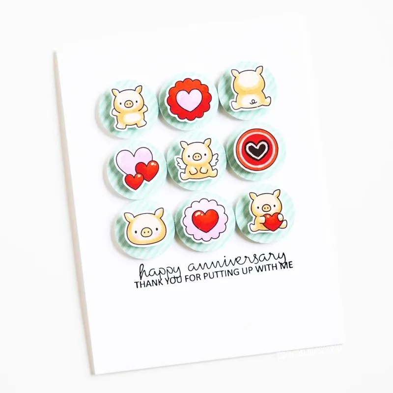 С надписью Love металлический Трафаретный вырубной штамп и прозрачные наклейки