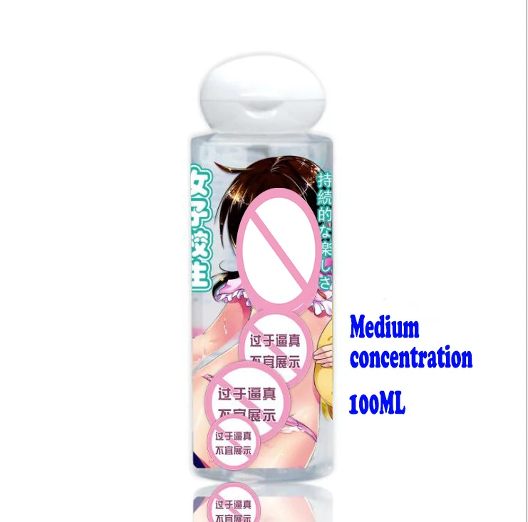 Смазка японского аниме для секса Lube имитирует любовь жидкая смазка Оральный