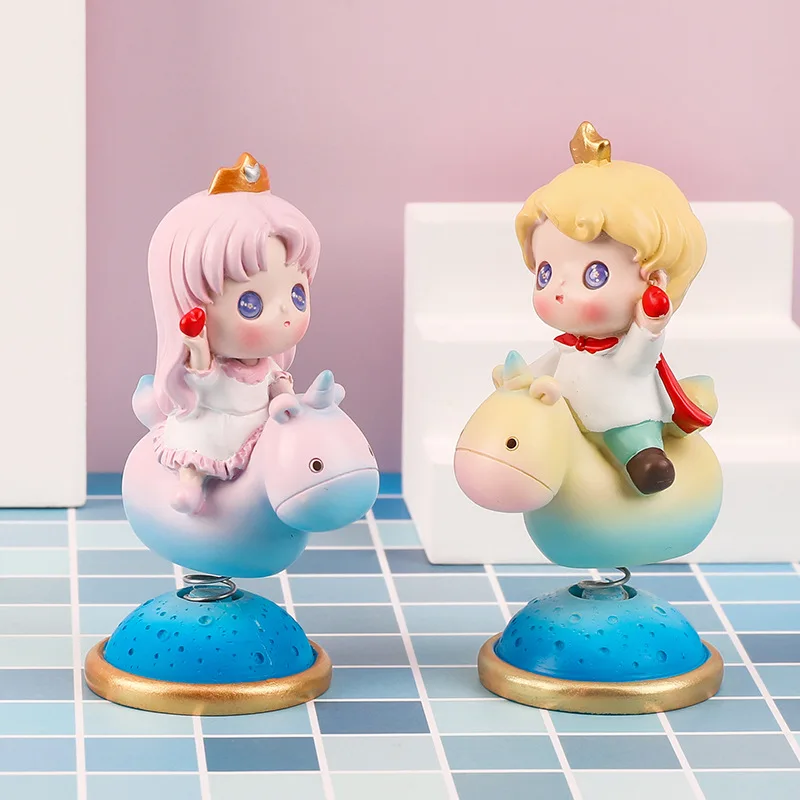 Весеннее аниме украшение Kawaii аксессуары для украшения автомобиля голова