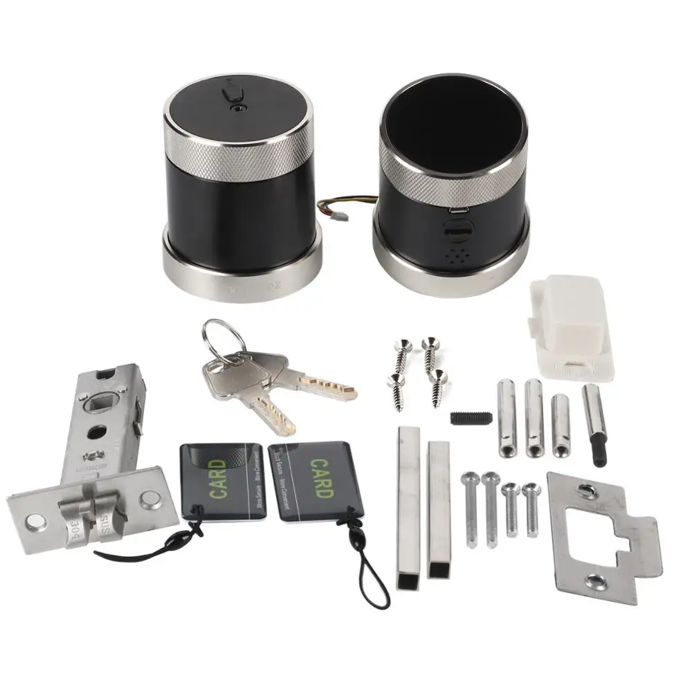 Смарт замок со сканером отпечатков пальцев паролем Bluetooth приложением