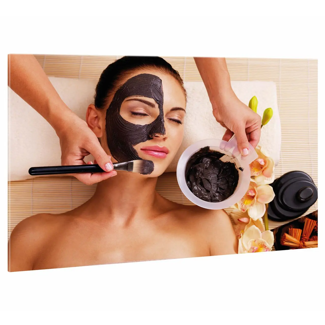 

Spa Care Facial Mask Massage Beauty Salon Posters Pictures Canvas Wall Art Decorative Printed Home Decor Paintings Decoration