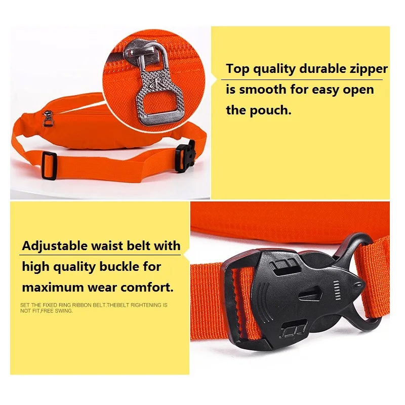 NUCKILY спортивная сумка для бега поясная портативная Водонепроницаемая