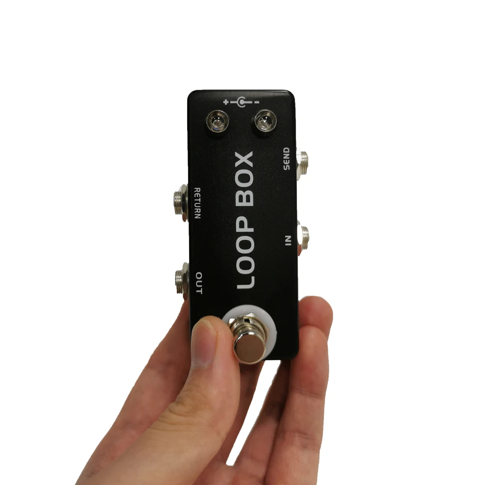 Переключатель педалей для гитарных эффектов Mosky Loop Box выбор каналов запасные