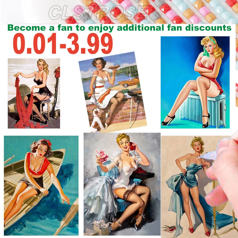 

Figure Diamond Painting 5D Diy Beauty Art On The Beach Square Round Mosaic Set Cross Stitch Embroidery Home Decoration