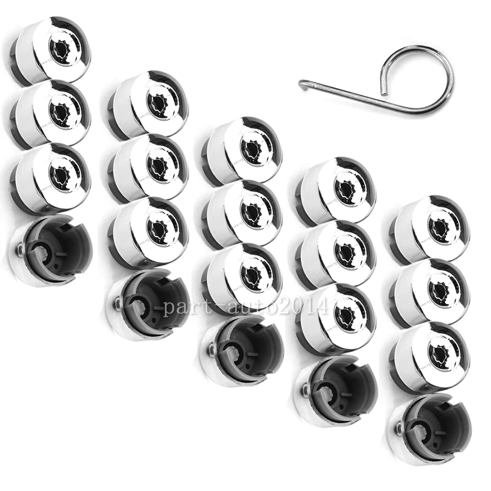 4x/ 20x / 100x колесные болты с проушиной винтовые крышки крышка для Volkswagen VW Touareg 2004 + 05 06