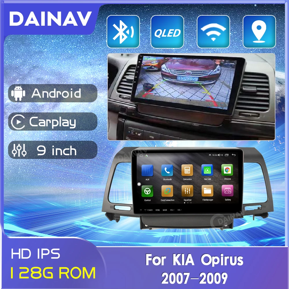 

Автомагнитола 2DIN на Android для KIA Opirus 2007-2009, мультимедийный автомобильный DVD-плеер, стереоприемник, GPS-навигация, головное устройство, магнитофо...