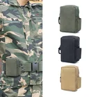 Миниатюрная тактическая Сумка Molle для повседневного использования, поясная сумка для инструментов, кошелек, чехол для телефона, держатель, армейские аксессуары, страйкбольная зеркальная охотничья сумка