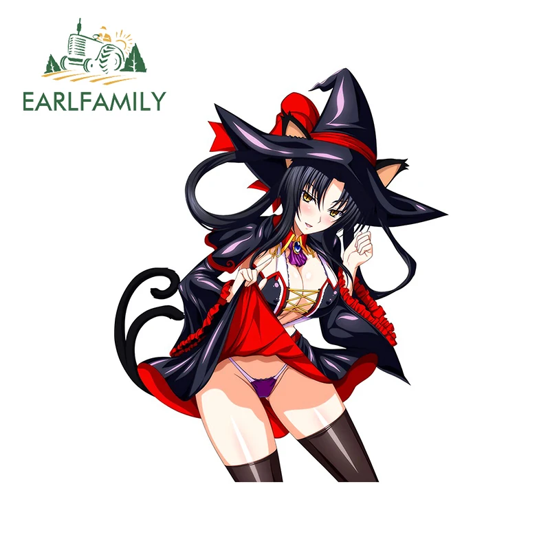 EARLFAMILY 13 см x 10 4 для старшей школы Kuroka DxD аниме переводные наклейки ноутбука