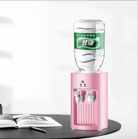 Портативный Настольный диспенсер для питьевой воды с горячей и теплой двойной