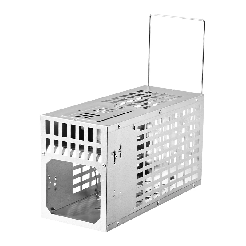 

Auto Mouse Traps Galvanized Steel Rat Catcher Mousetrap Household Pest Mice Control Rodent Bait Killer