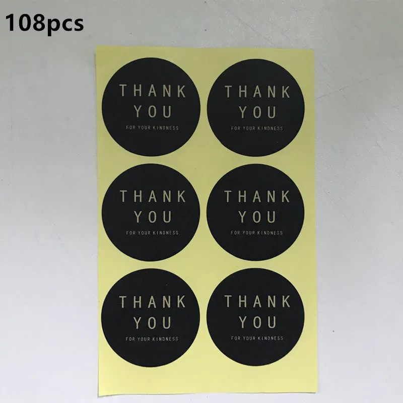 black round 108pcs 100 шт/108 шт прозрачный пластиковый пакет Dragee конфеты Подарочный мешок для печенья матовый OPP Свадьба День Рождения Вечеринка упаковочный мешочек кисет коробка - Цвет: black round 108pcs